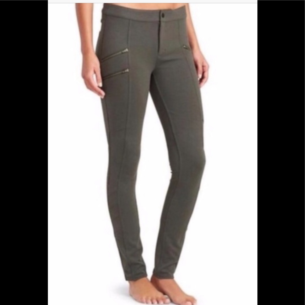 Athleta Ponte Moto pants size 6